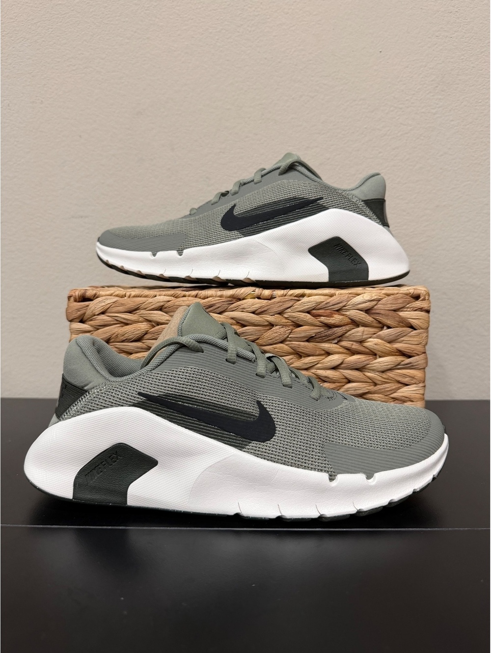 Size 7.5M/9 Women - Nike Flex Train “Light Army”